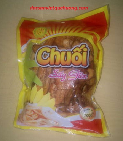 Chuối sấy dòn