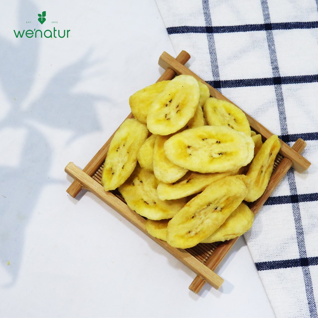 Chuối sấy giòn wenatur