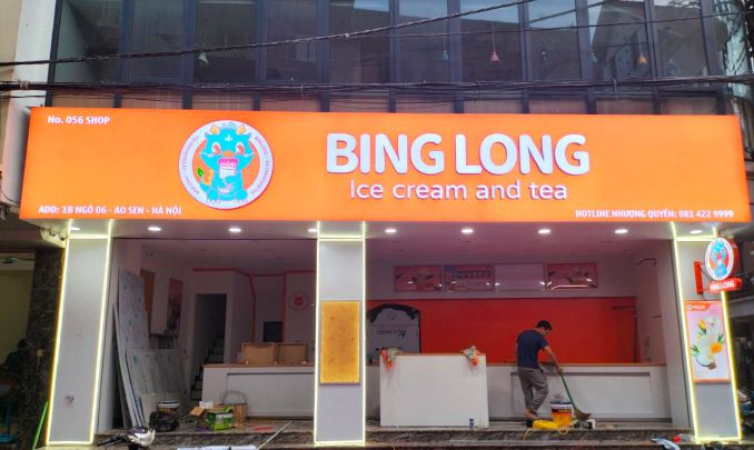 Chuỗi kem & trà sữa Ice&tea Binglong