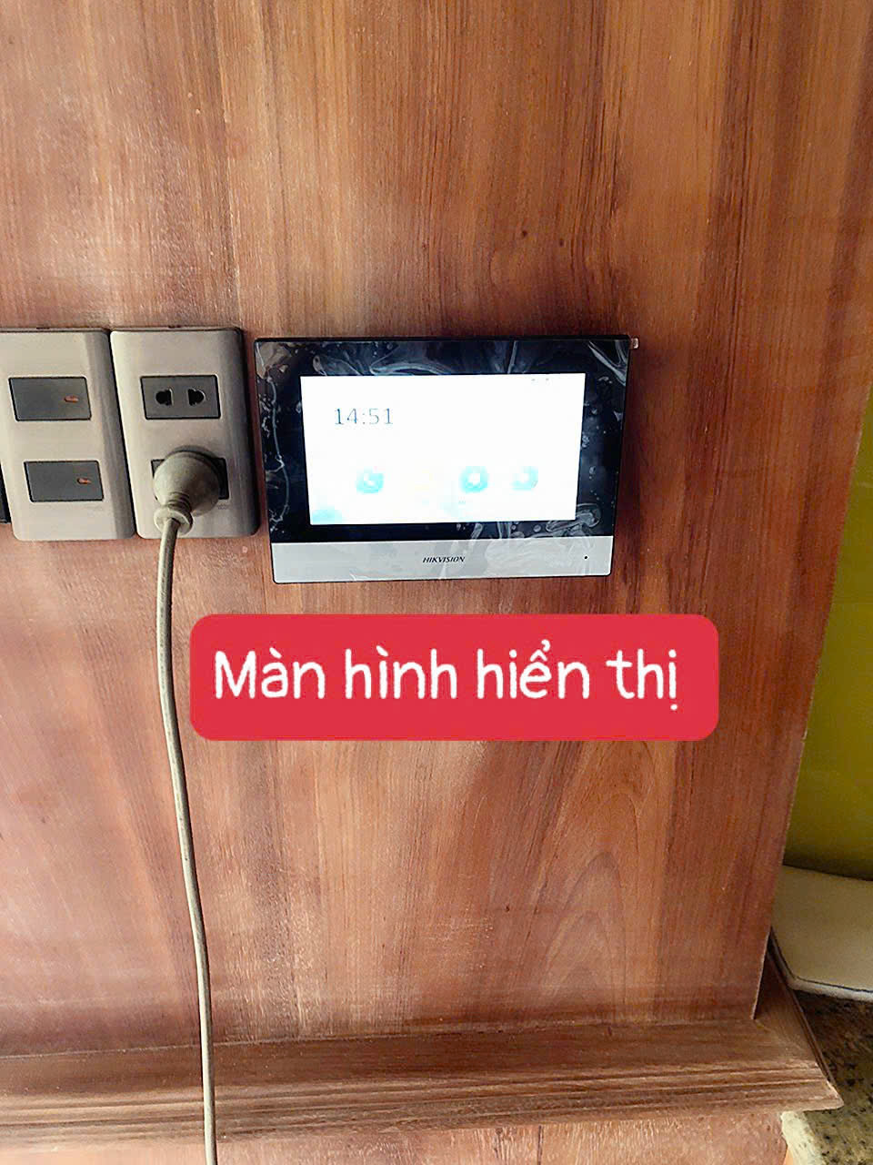 Chuông cửa có hình