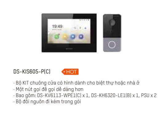 Chuông cửa có hình