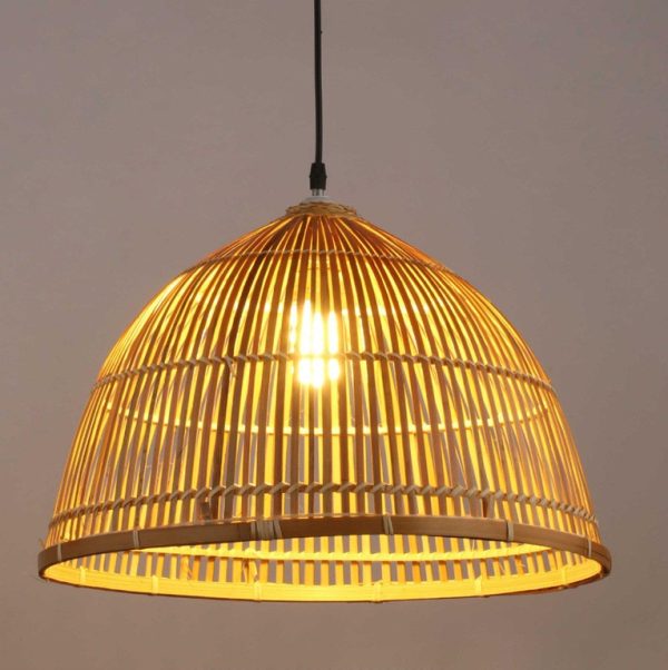 Chụp đèn tre D0024