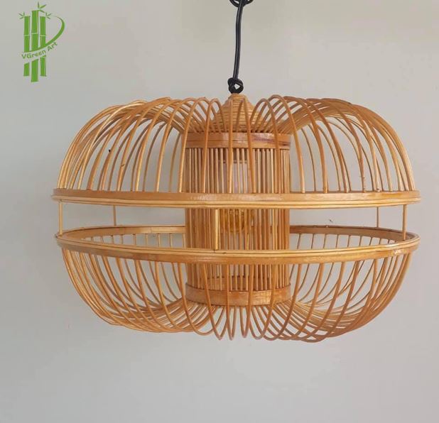 Chụp đèn tre D0034