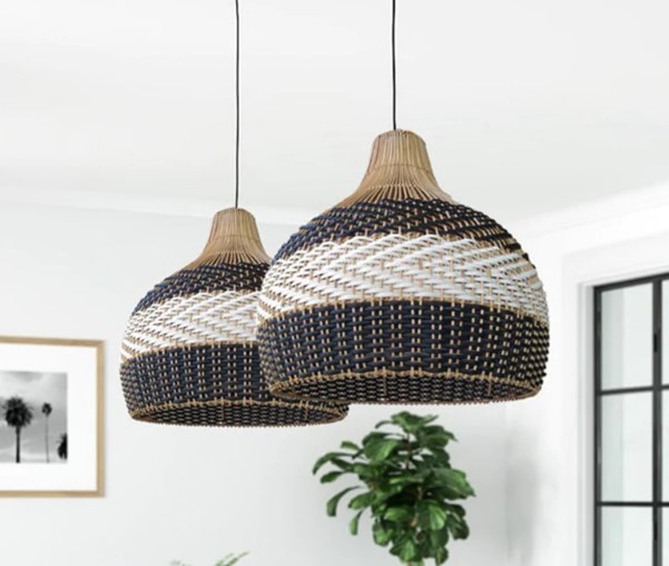 Chụp đèn tre D0041