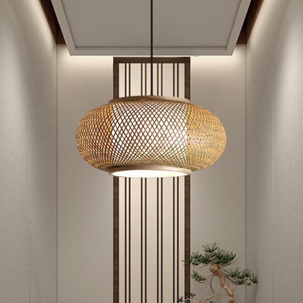 Chụp đèn tre D0048