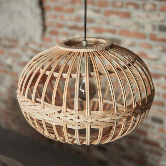 Chụp đèn tre D0088