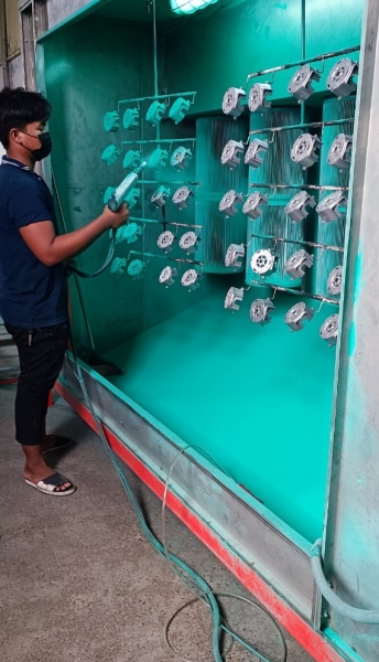 Chuyền sản xuất sơn tĩnh điện