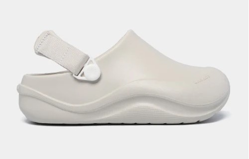 Clog SUKE nhựa đúc nam nữ trắng