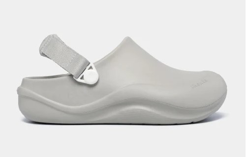 Clog SUKE nhựa đúc nam nữ xám