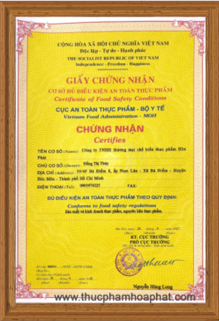 Chứng nhận chứng chỉ