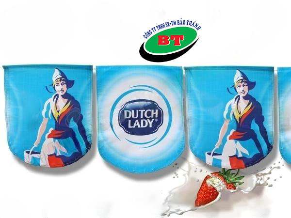 In cờ dây Dutch Lady