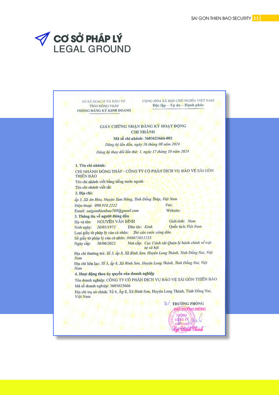 Cơ sở pháp lý