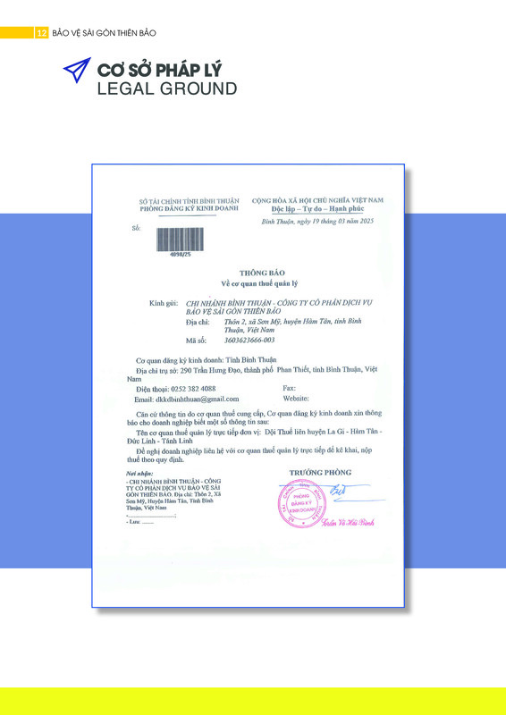 Cơ sở pháp lý