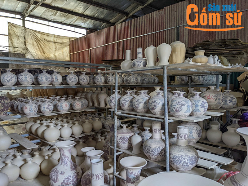 Cơ sở sản xuất gốm sứ theo yêu cầu
