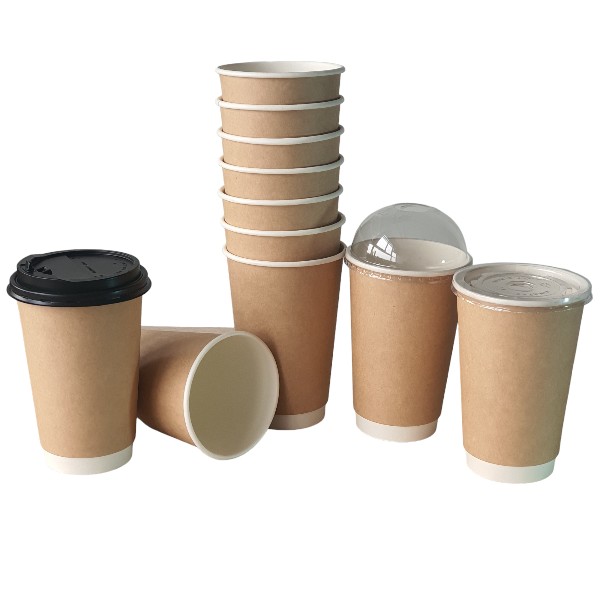Cốc 2 lớp Kraft 16oz - 500ml