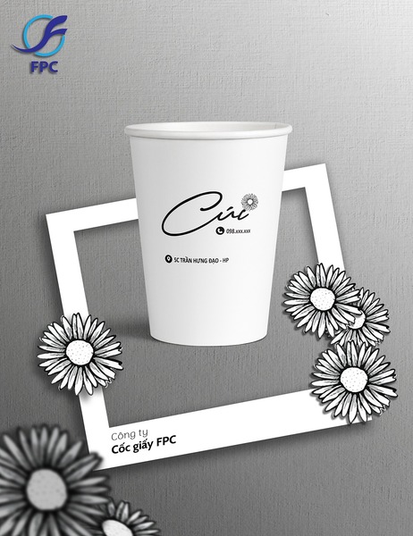Cốc Cúc 14oz 400ml