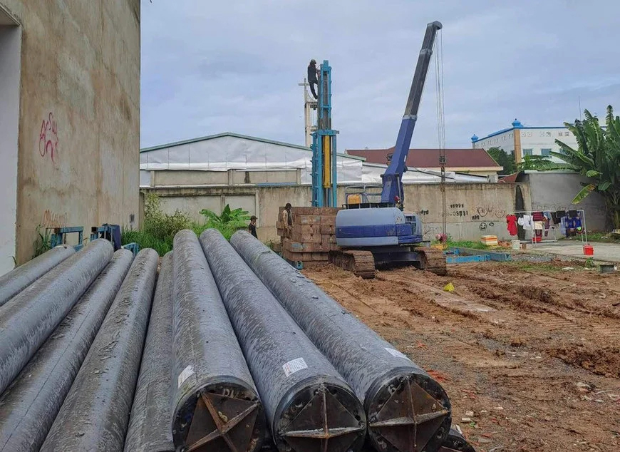 Cọc bê tông ly tâm