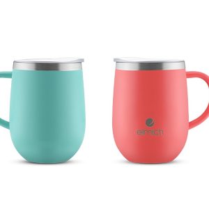 Cốc đôi giữ nhiệt inox 304 Elmich EL8020