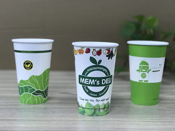 Cốc giấy 12oz in riêng