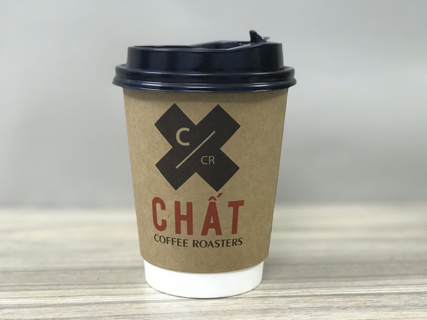 Cốc giấy 16oz 2 lớp in riêng