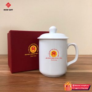 Cốc sứ in logo