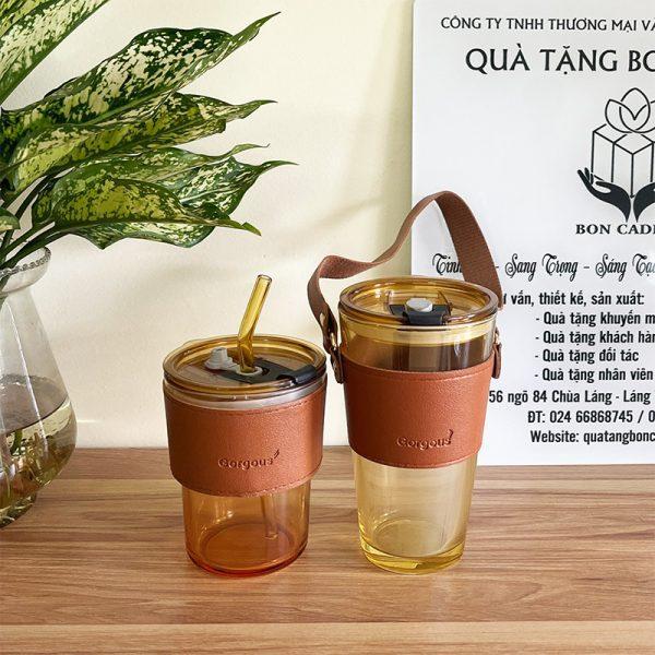 Cốc thủy tinh hổ phách