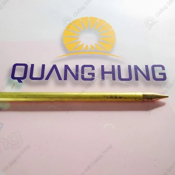 Cọc tiếp địa đồng vàng