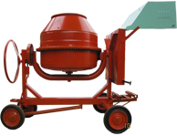 Cối Trộn bê tông 380L 4 bánh