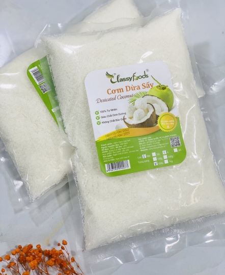 Cơm dừa sấy min 500gr