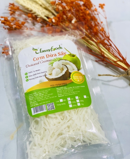 Cơm dừa sấy sợi 150gr