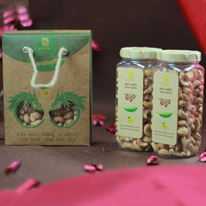 Combo hạt điều tách vỏ lụa