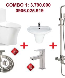 Combo thiết bị vệ sinh 2