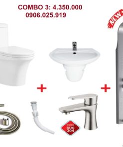 Combo thiết bị vệ sinh 3