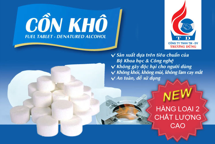 Cồn khô siêu cháy M.F