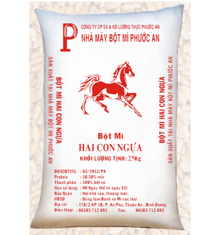 Bột mì nhãn hiệu Con Ngựa