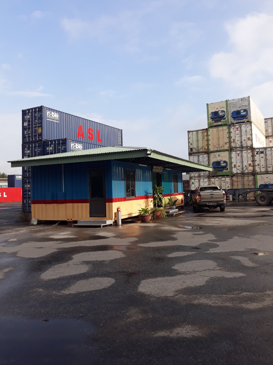 Container nhà ghép