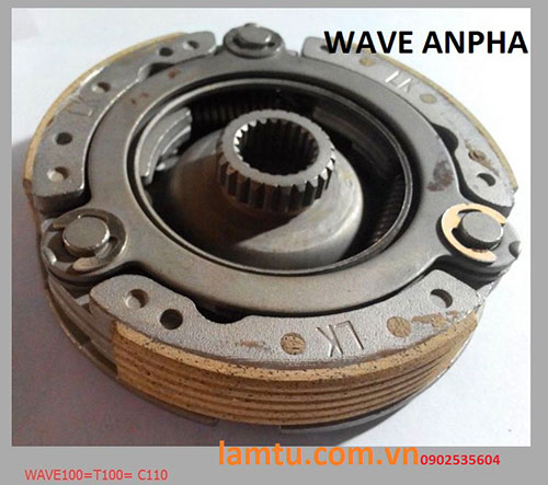Côn trước Wave Anpha