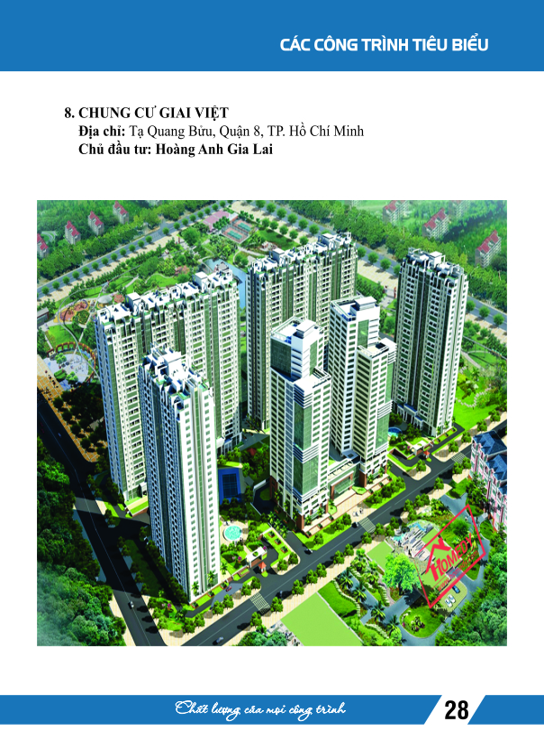 Công trình chung cư Giai Việt
