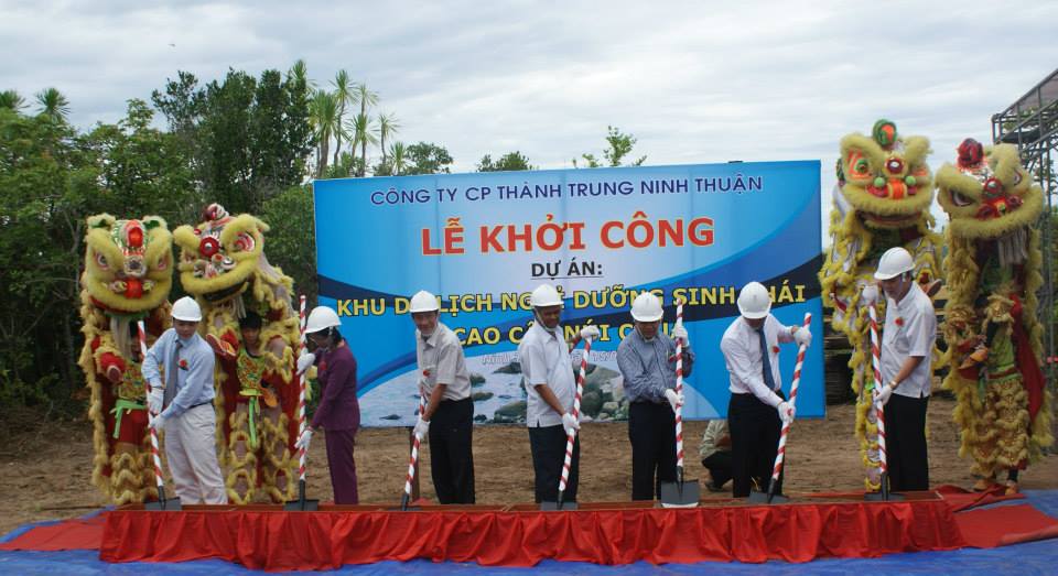 khởi công KDL sinh thái Núi Chùa