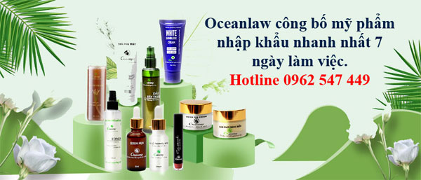 Công bố mỹ phẩm nhập khẩu