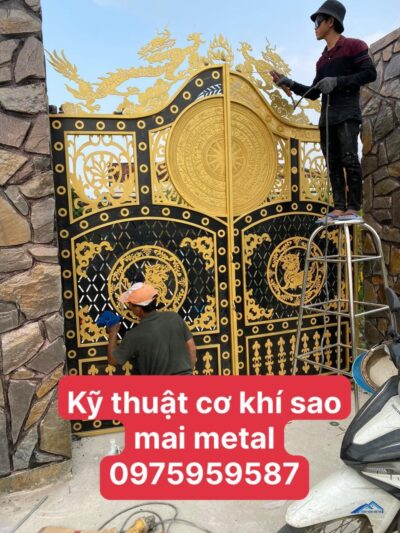 Thi công cổng sẳt