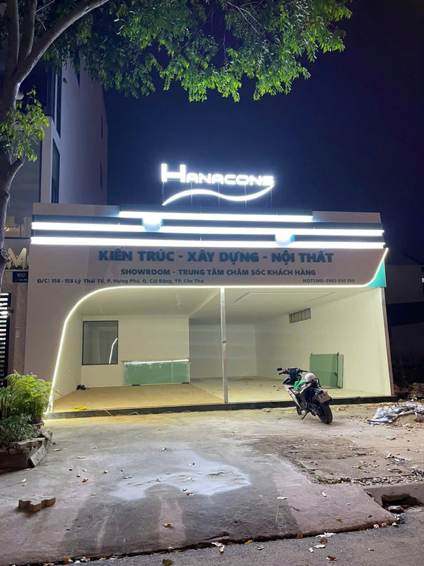Công trình bảng hiệu Hanacons