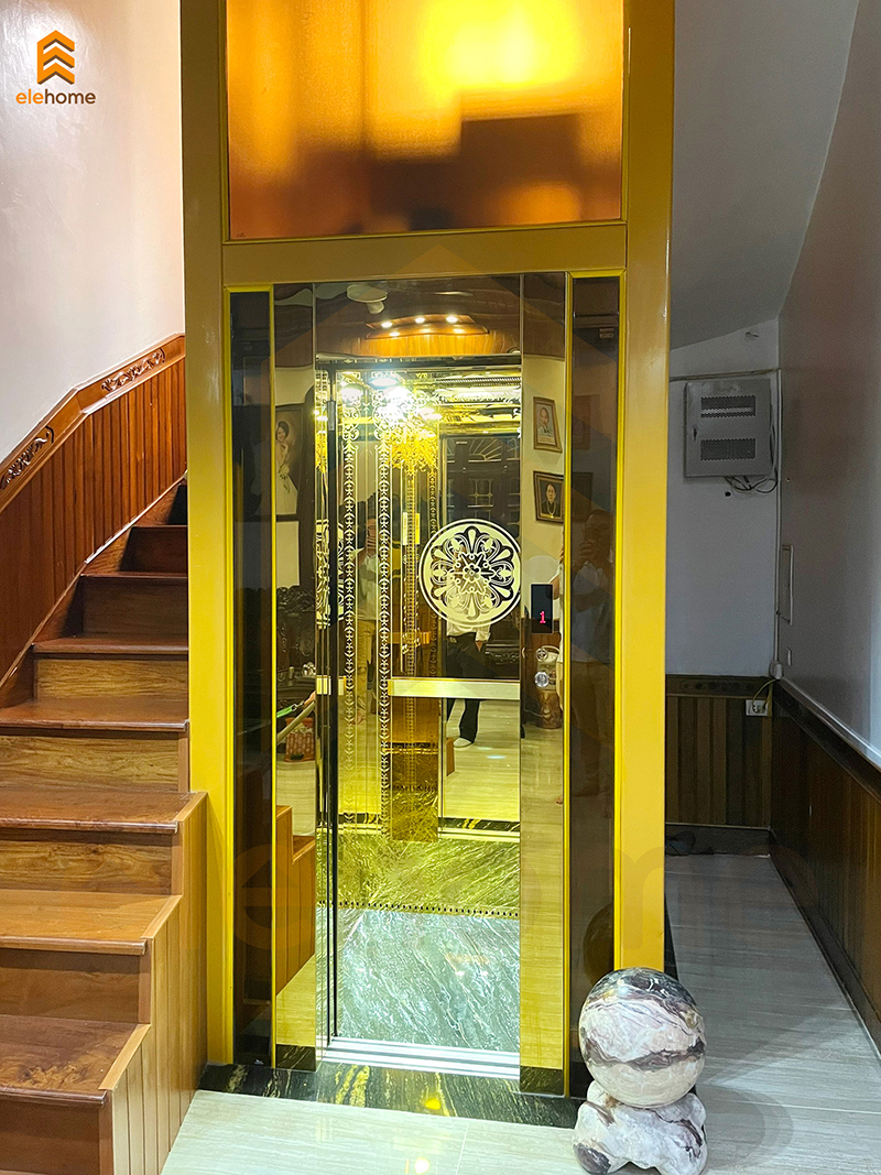 Công trình cải tạo cho nhà cũ tại Thang máy Elehome, Nghệ An
