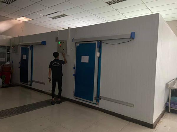 Công trình lắp đặt kho lạnh nhà hàng Tân Đức Long An