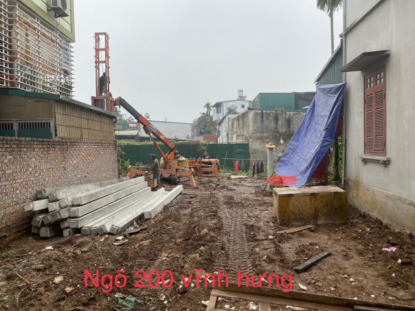 Công trình ngõ 200 Vĩnh Hưng