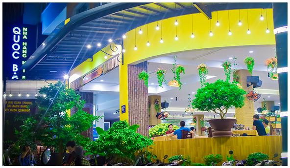 Công trình nhà hàng Quốc Bảo