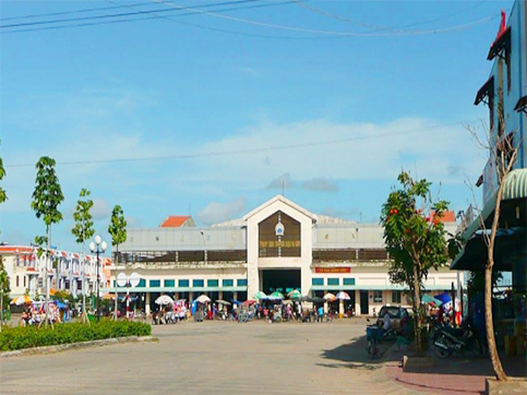 Công trình trung tâm thị trấn Ba Hòn, Kiên Lương, Kiên Giang