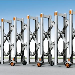 Cổng xếp inox