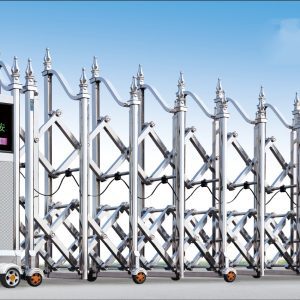Cổng xếp inox