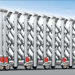 Cổng xếp inox